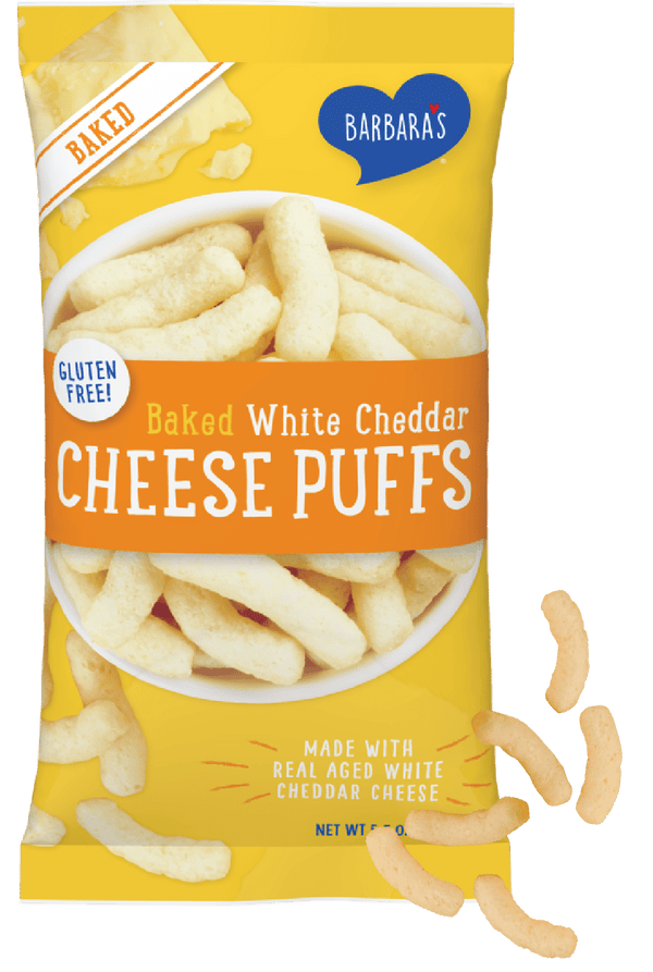 Barbara's Baked White Cheddar Cheez Puffs, 155 g