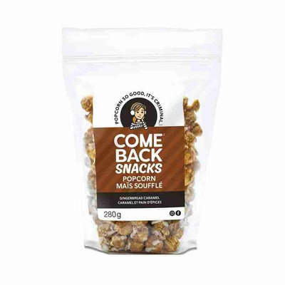 Comeback Snacks Inc. Popcorn - Gingerbread Caramel