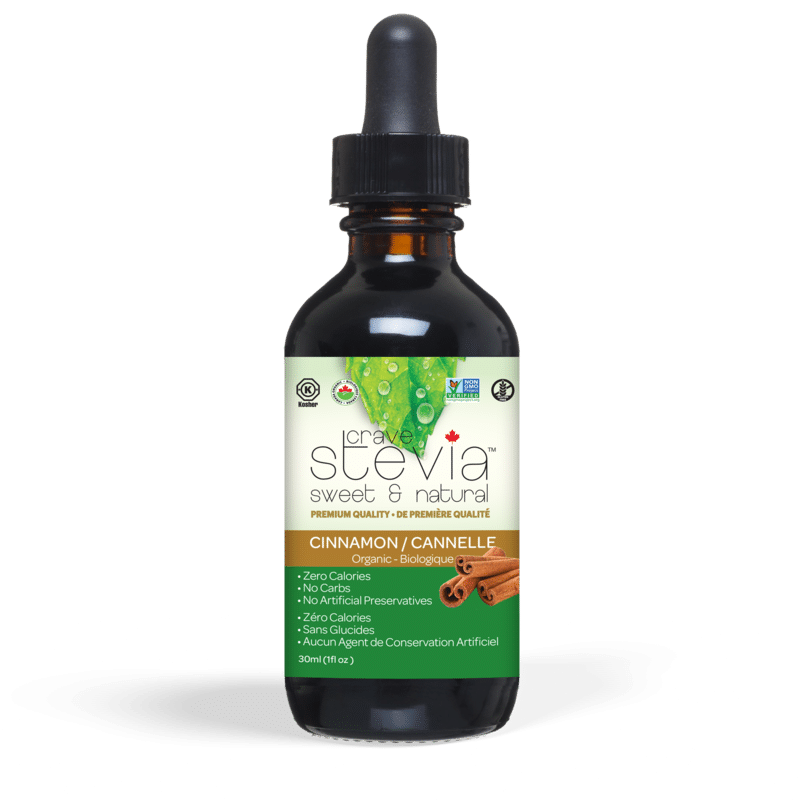 Crave Stevia, Cinnamon Liquid Drops, 30Ml
