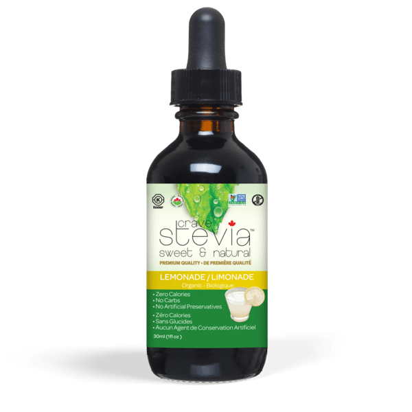 Crave Stevia, Lemonade Liquid Drops, 30Ml
