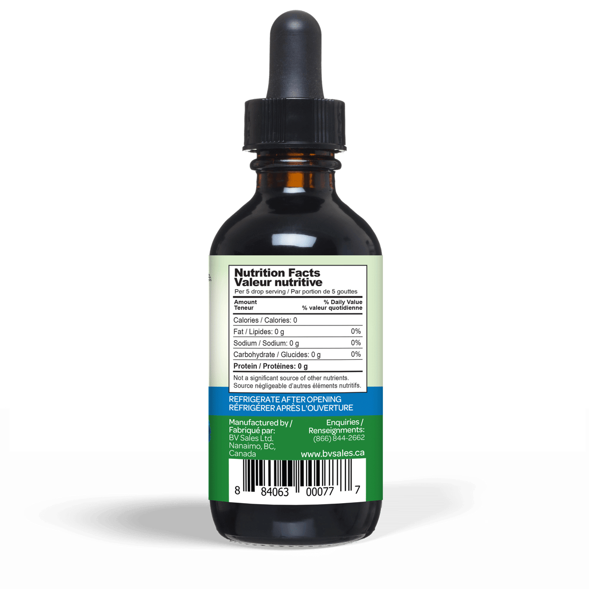 Crave Stevia - Blue Raspberry Liquid Drops, 30Ml