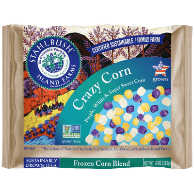 Stahlbush, Tri-Coloured Whole Kernel Corn, 350G