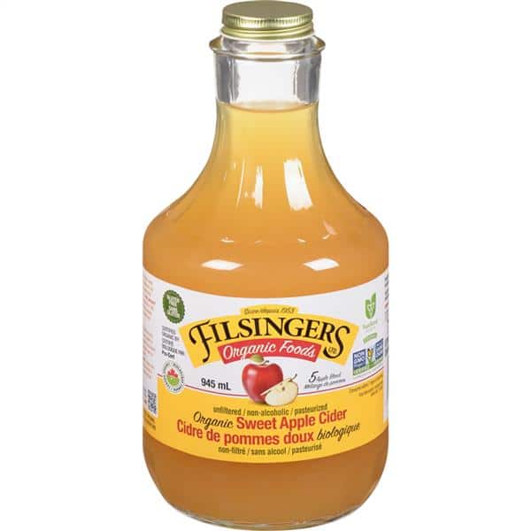 Filsinger's Organic Sweet Apple Cider, 945 mL