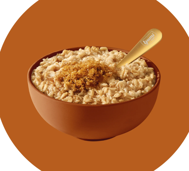 Yumi Maple & Brown Sugar Morning Oats, 8 x 38 g