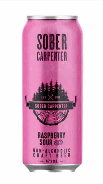 Sober Carpenter - Non Alcoholic Craft Beer - Raspberry Sour, 473Ml