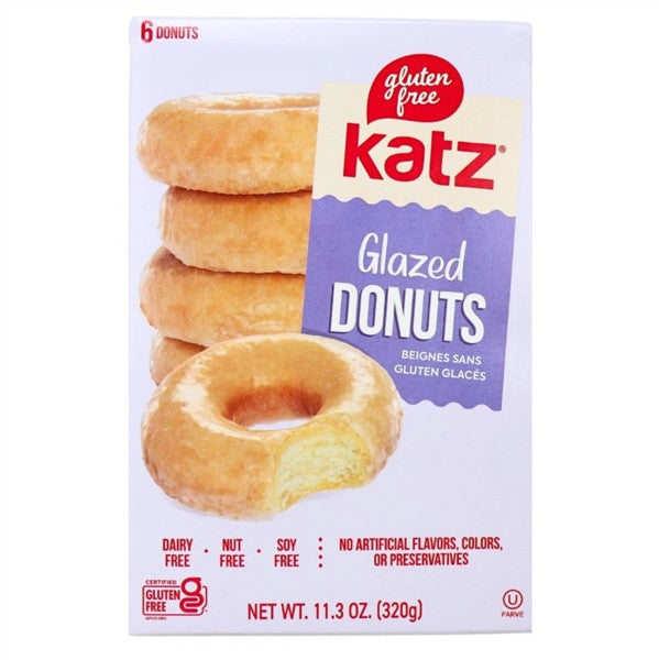 Katz Gluten Free Glazed Donuts, 320G