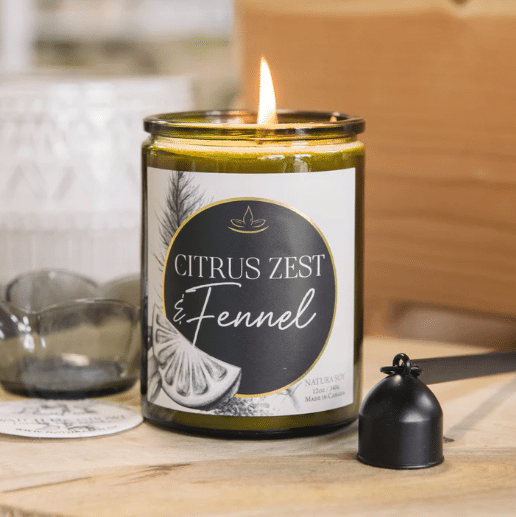 Natura Soy Garden Lights: Citrus Zest + Fennel