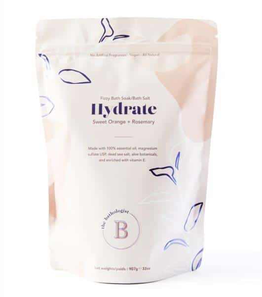 The Bathologist Hydrate Fizzy Bath Soak, 907 g