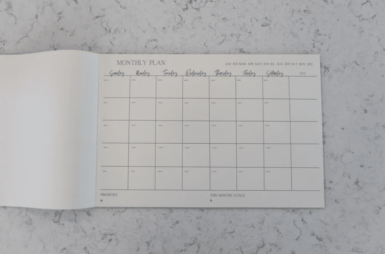 BYBWAGS The Desk Calender