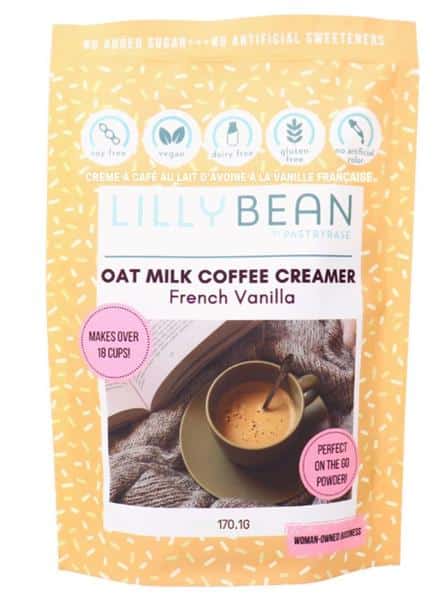 Lilly Bean Oat Milk Coffee Creamer French Vanilla, 170G