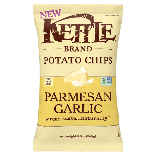 Kettle Brand - Parmesan Garlic Chips, 198G