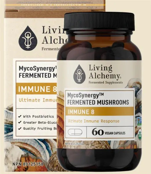 Living Alchemy MycoSynergy Immune 8, 60 Capsules