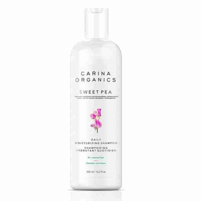Carina Organics Daily Moisturizing Shampoo: Sweet Pea - 360Ml
