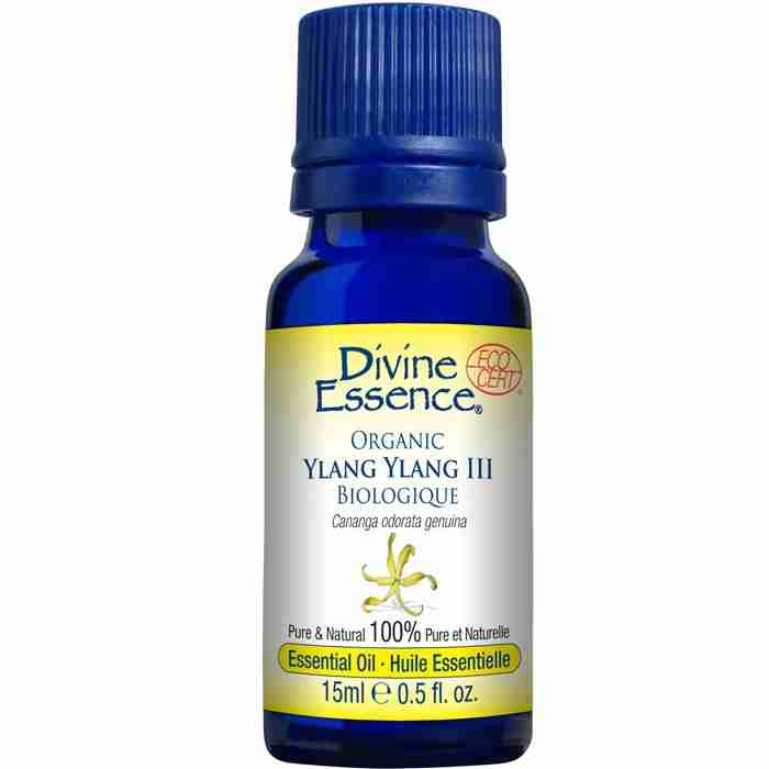 Divine Essence Organic Ylang Ylang Essential Oil, 15 mL