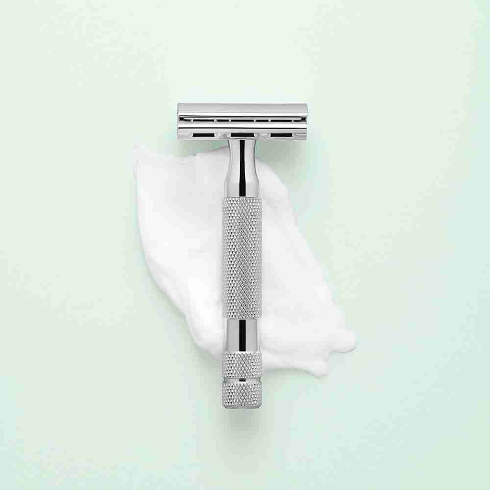 Rockwell Razors Double-Edge Safety Razor - 6C White Chrome