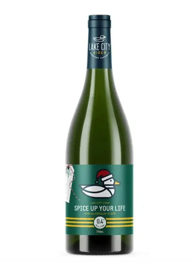Lake City Cider Non-Alcoholic Cider Spice Up Your Life, 750Ml