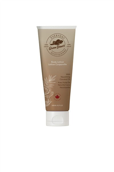 The Green Beaver Company Everyday Body Lotion: Nourishing Coconut Oil - 240Ml