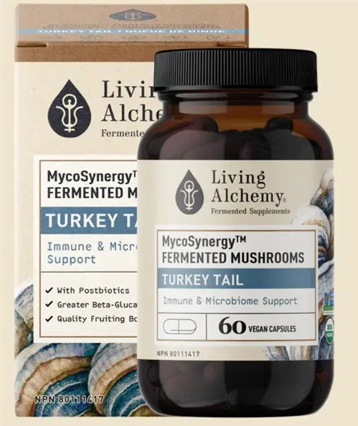 Living Alchemy MycoSynergy Turkey Tail, 60 Capsules