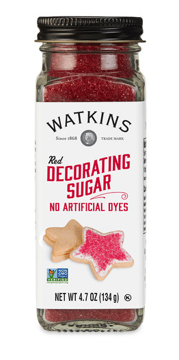 Watkins Red Decorating Sugar, 134G