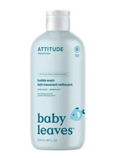 Attitude Living - Natural Bubble Bath Good Night & Almond Milk, 473Ml