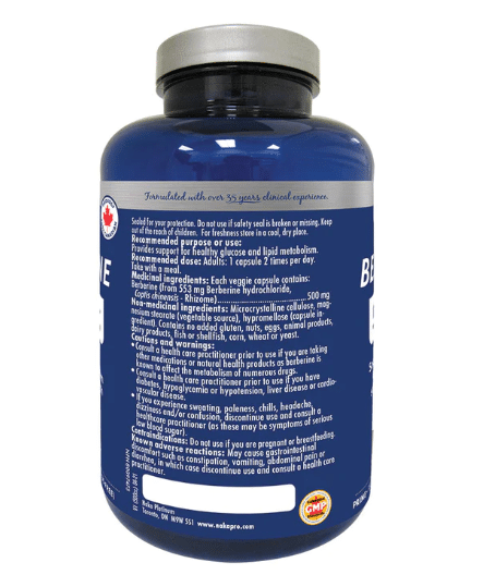 Naka Berberine 500Mg 90 Caps