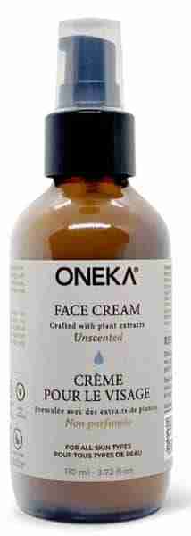 Oneka - Unscented Face Cream, 110Ml / 3.72Oz
