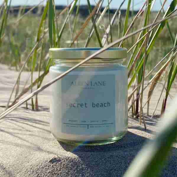 Alben Lane Candle Co Secret Beach, 8Oz