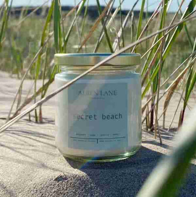 Alben Lane Candle Co Secret Beach, 8Oz