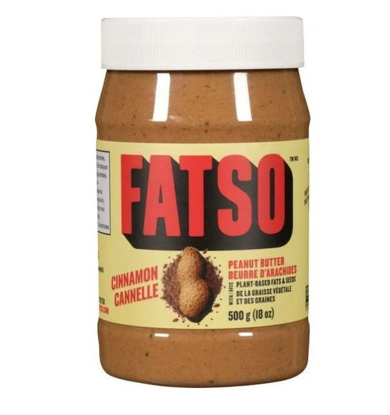 Fatso Cinnamon Peanut Butter, 500 g