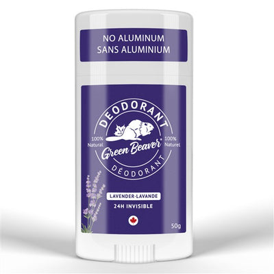 Green Beaver Natural Deodorant: Lavender - 50G