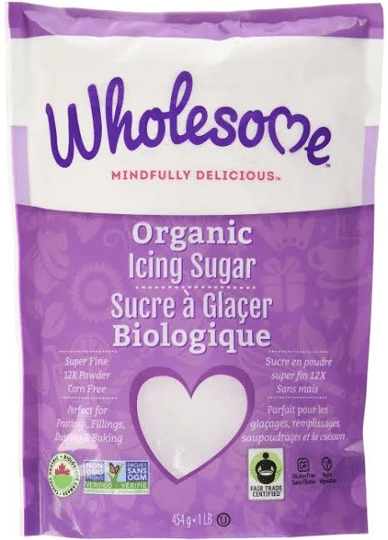 Wholesome Organic Super Fine Icing Sugar - 454G
