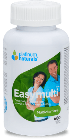 Platinum Naturals - Easymulti Once Daily Multi Vitamin - 60 Softgels