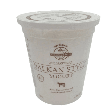 Eby Manor Golden Guernsey Balkan 4.8% Yogurt 750G