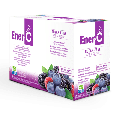 Ener-C - Sugar Free Mixed Berry Multivitamin Drink Mix, 30 Packets