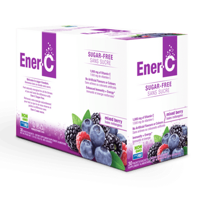 Ener-C - Sugar Free Mixed Berry Multivitamin Drink Mix, 30 Packets
