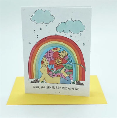 Jill + Jack Seed Card - Rainbows
