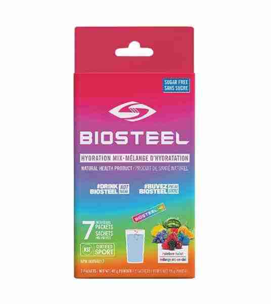 BioSteel Hydration Mix, Rainbow Twist, 7 x 7 g