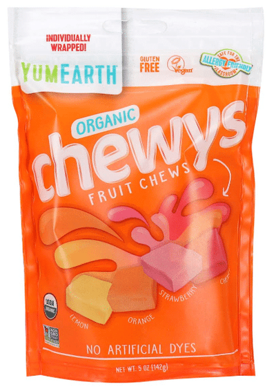 Yum Earth - Chewy Fruit Chewys, 142G