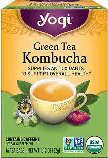 Yogi Tea Green Kombucha, 16 Bags