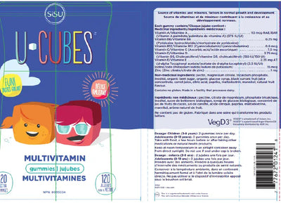 Sisu U-Cubes Multi Gummies