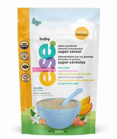 Else Nutrition - Plant Powered Almonds & Buckwheat Mango Cereal, 228G