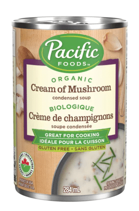Pacific Foods Condensed Cream of Mushroom Soup, 284 mL