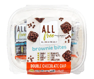 O'doughs Double Chocolate Chip Brownie Bites, 48G