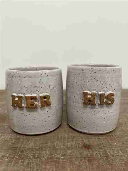Couple Mug Set White His/Her