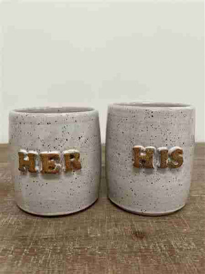 Couple Mug Set White His/Her