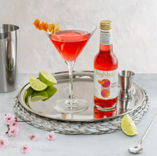 Highball - Alcohol Free Cosmopolitan Cocktail, 250Ml