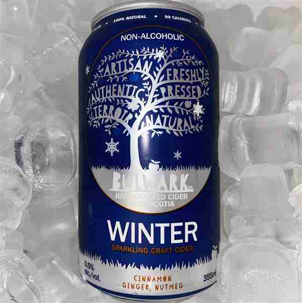 Bulwark Winter Non-Alcoholic Sparkling Craft Cider, 355Ml