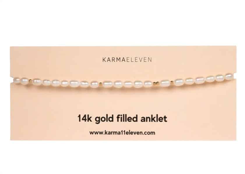 Karma Eleven - Pearl Anklet