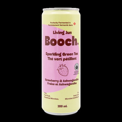 Booch Sparkling Green Tea Strawberry & Ashwagandha, 355Ml