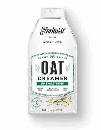 Elmhurst Unsweetened Oat Creamer, 473 Ml